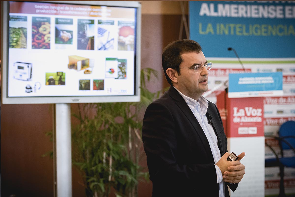 Jornada de la Agricultura almeriense Pascual romera hispatec